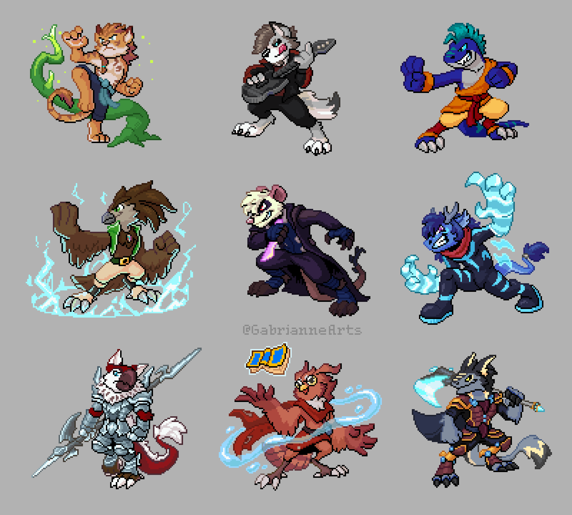 Retro Sprites Showcase